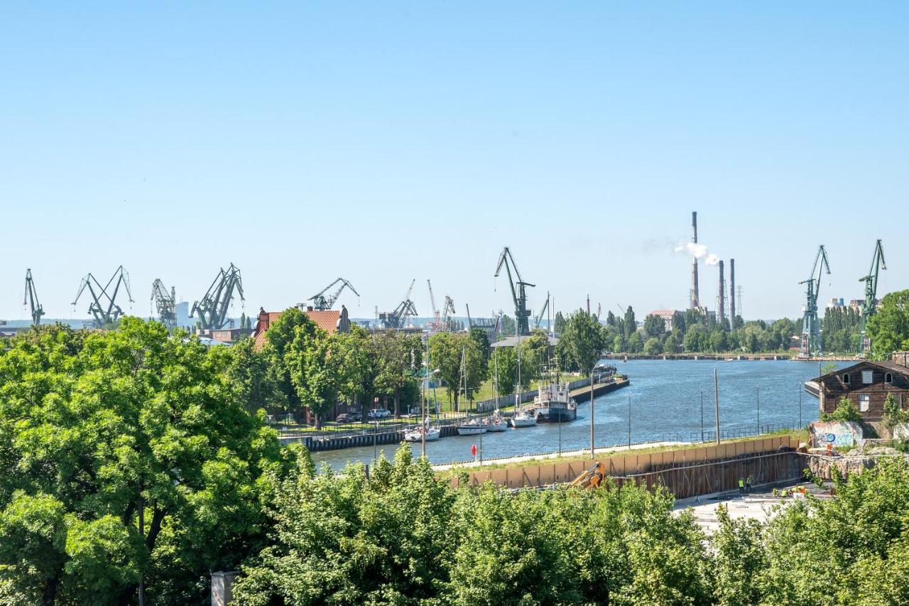 Nadmotlawie Riverside - Sauna, Gym & Parking By Downtown Apartments Gdańsk Eksteriør bilde