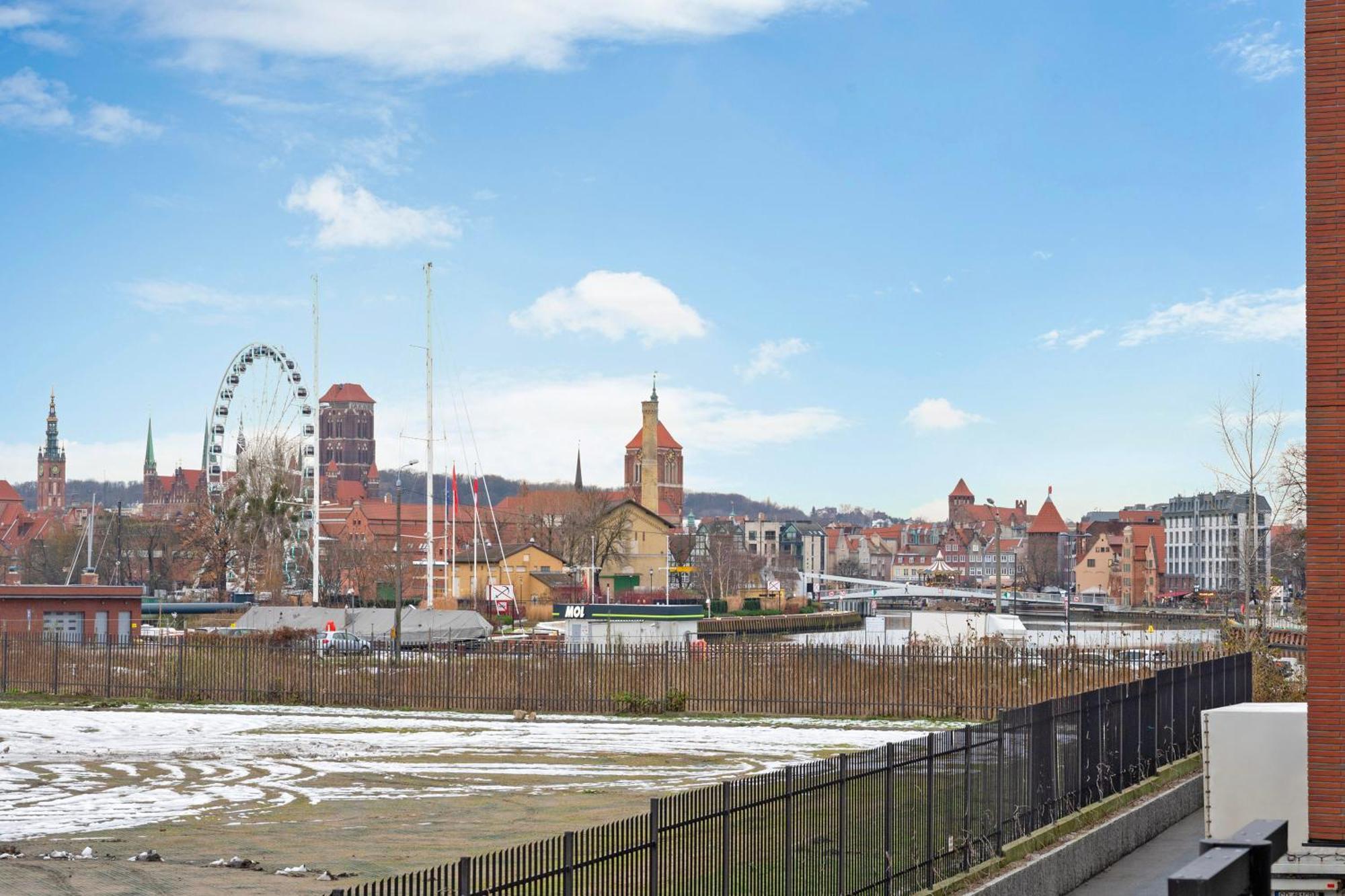 Nadmotlawie Riverside - Sauna, Gym & Parking By Downtown Apartments Gdańsk Eksteriør bilde