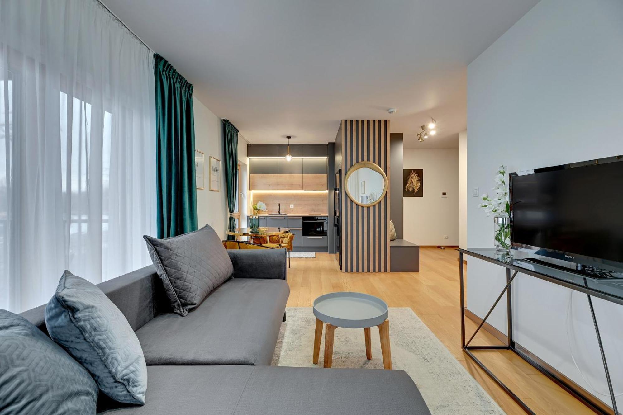 Nadmotlawie Riverside - Sauna, Gym & Parking By Downtown Apartments Gdańsk Eksteriør bilde