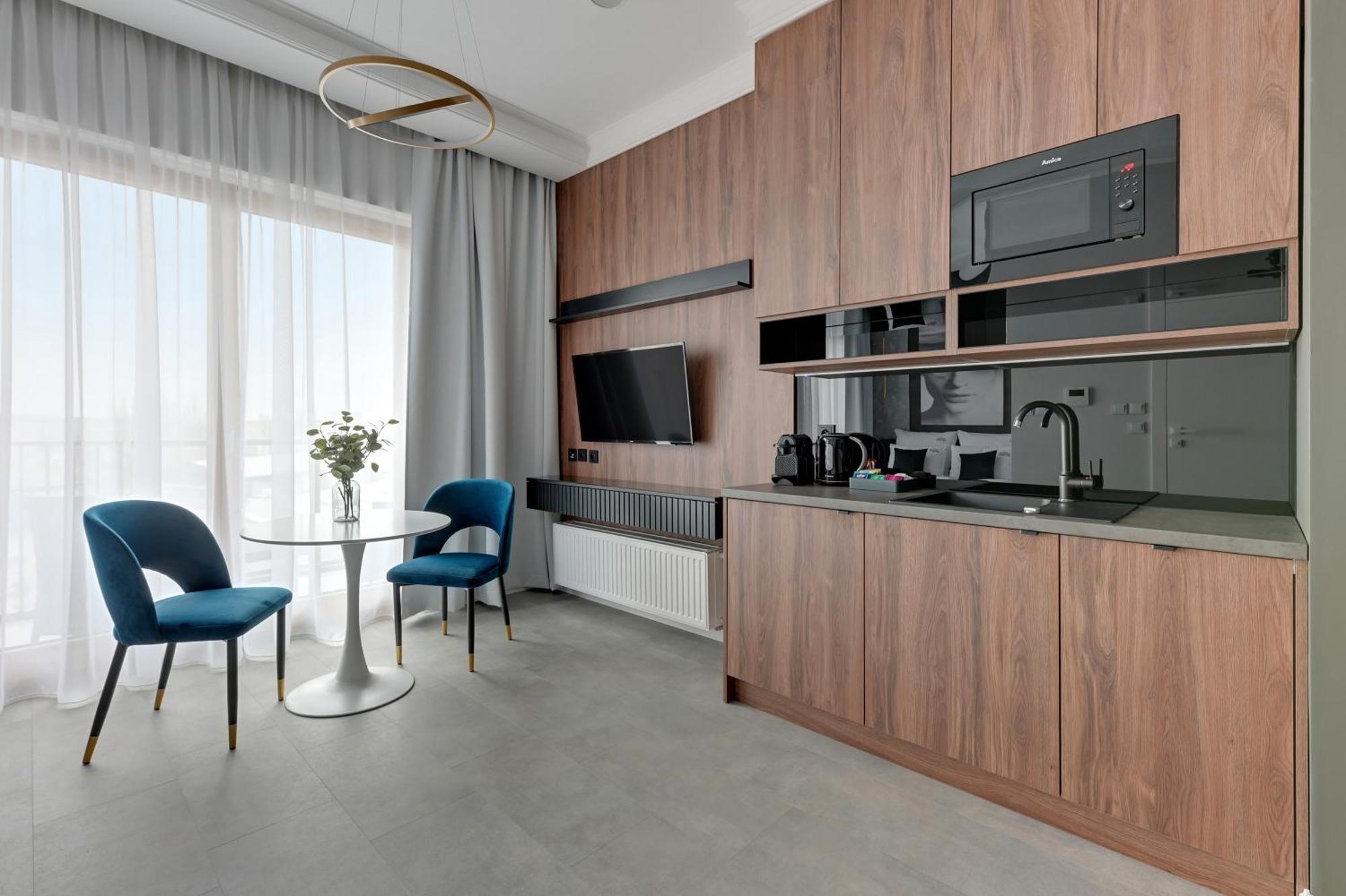 Nadmotlawie Riverside - Sauna, Gym & Parking By Downtown Apartments Gdańsk Rom bilde