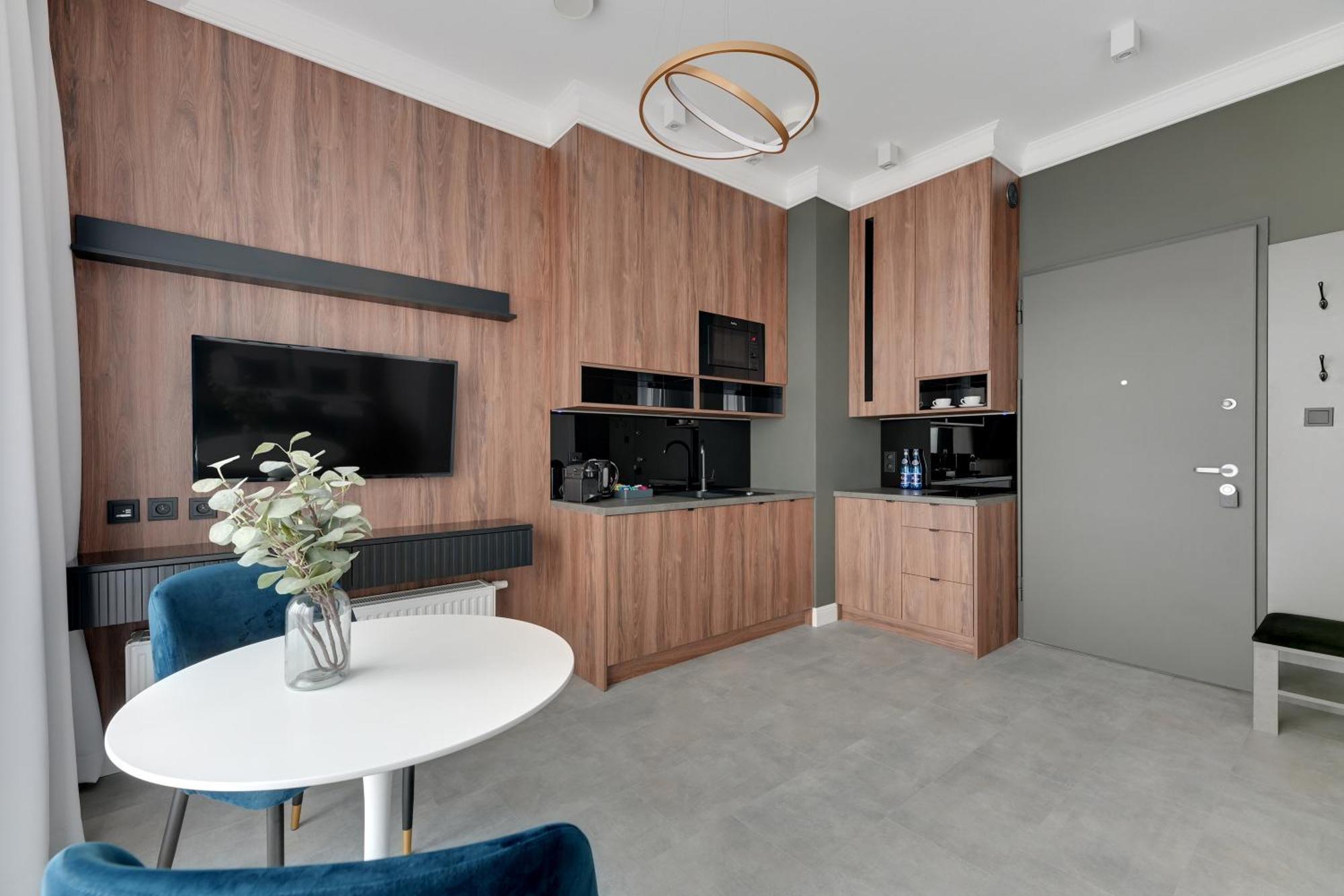 Nadmotlawie Riverside - Sauna, Gym & Parking By Downtown Apartments Gdańsk Rom bilde