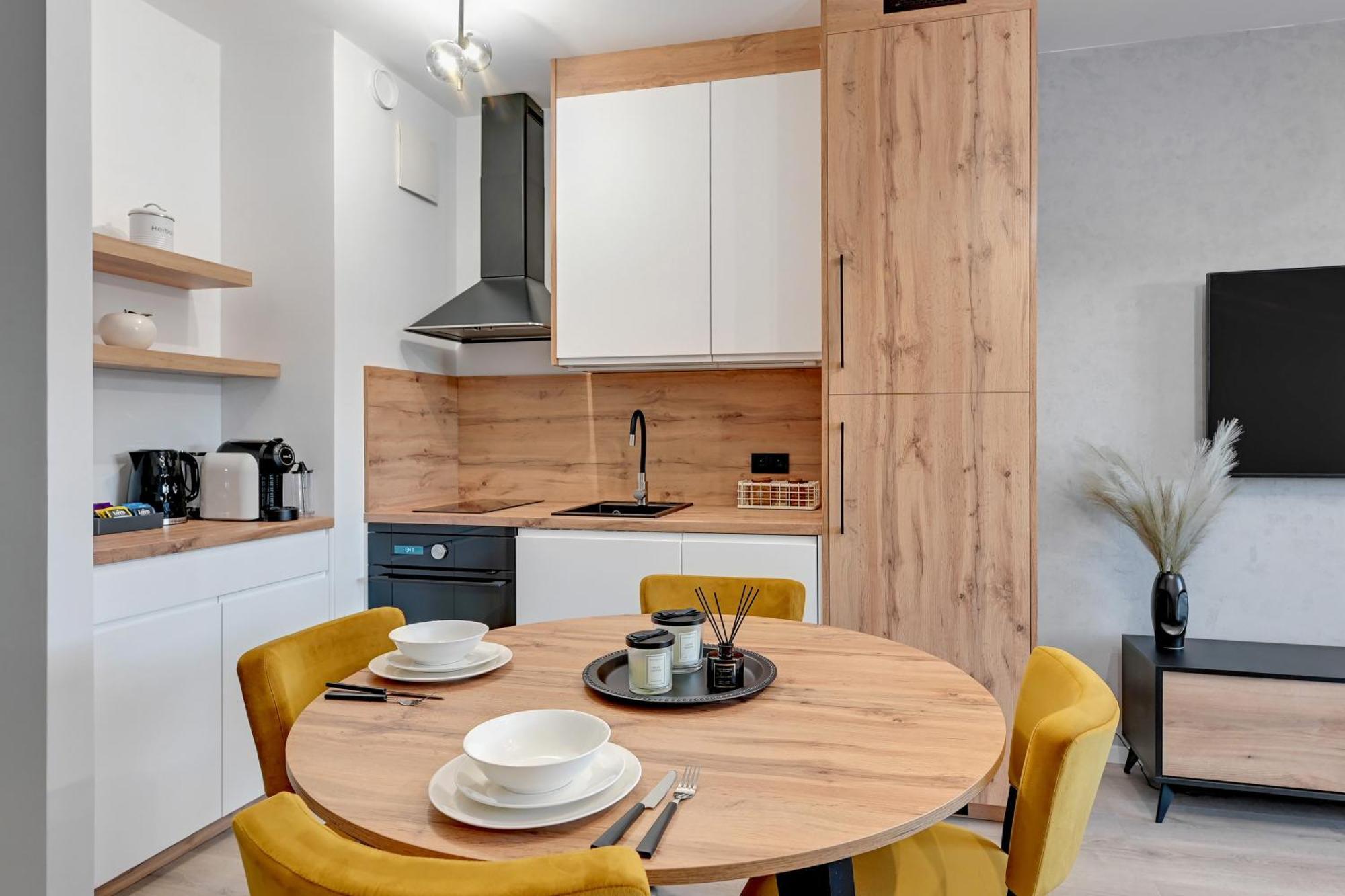 Nadmotlawie Riverside - Sauna, Gym & Parking By Downtown Apartments Gdańsk Rom bilde