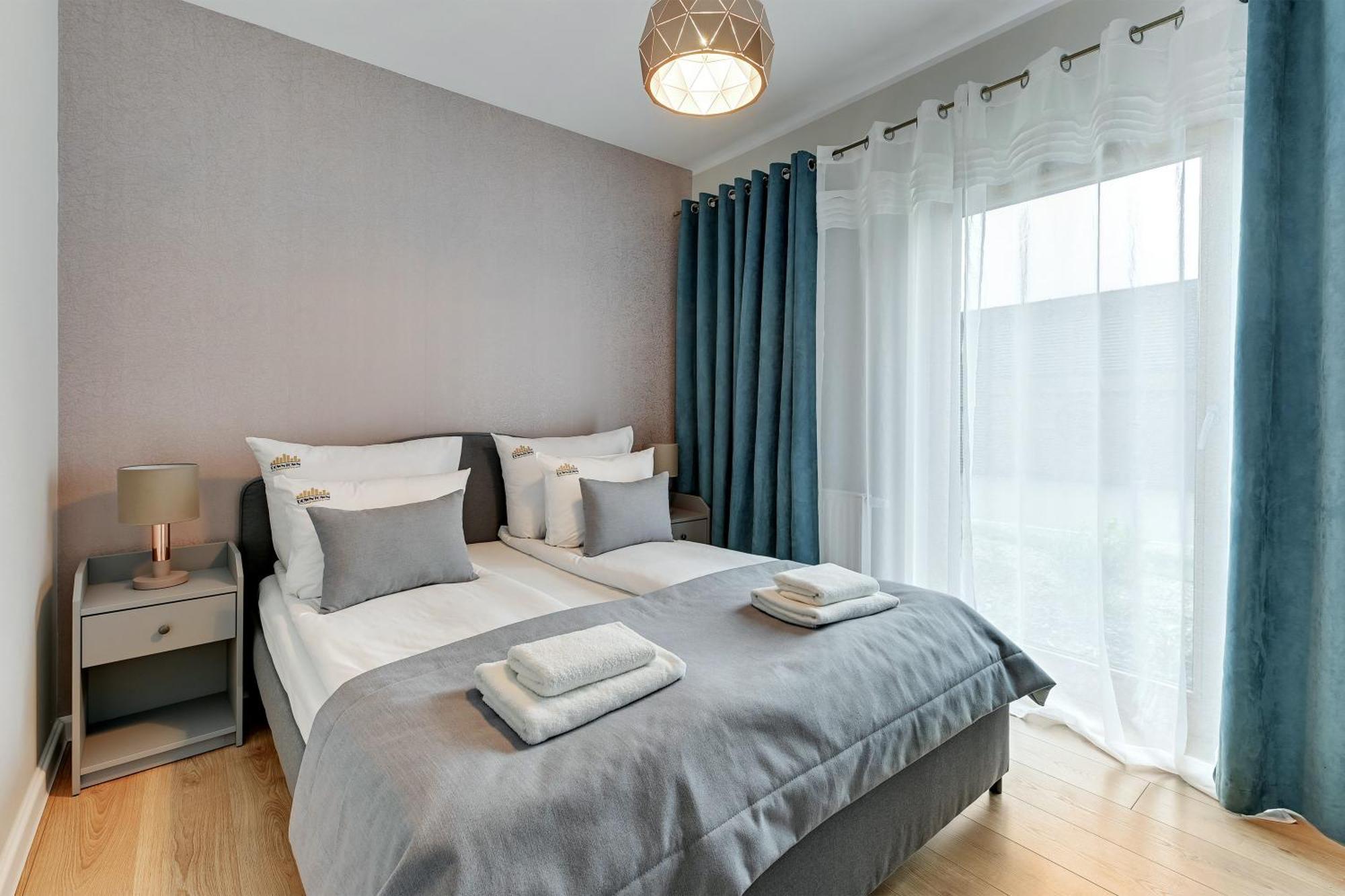 Nadmotlawie Riverside - Sauna, Gym & Parking By Downtown Apartments Gdańsk Rom bilde
