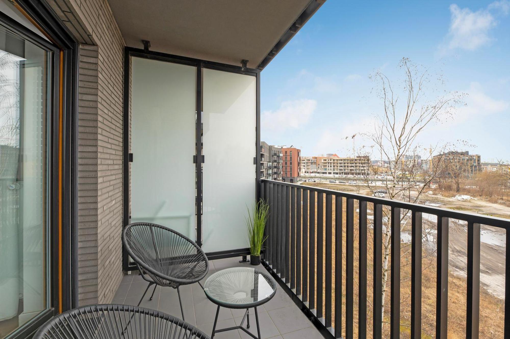 Nadmotlawie Riverside - Sauna, Gym & Parking By Downtown Apartments Gdańsk Rom bilde